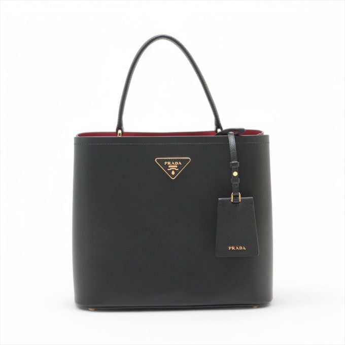 PRADA Saffiano Handbag Black