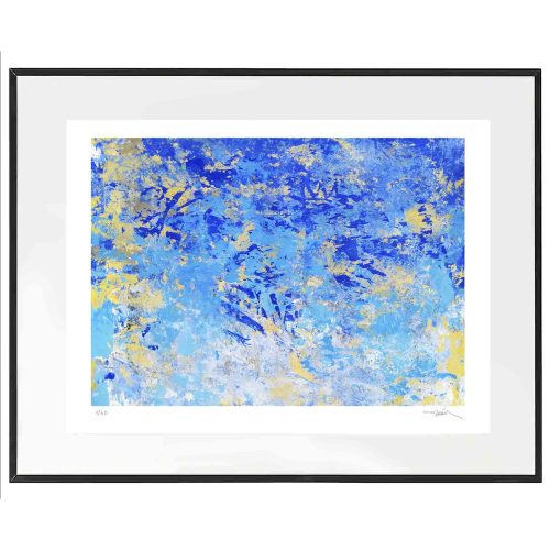 Blue landscape / 70 cm X 50 cm / Fine art print