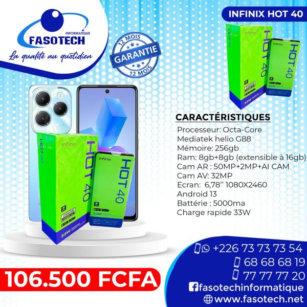 INFINIX HOT 40 – Image 2