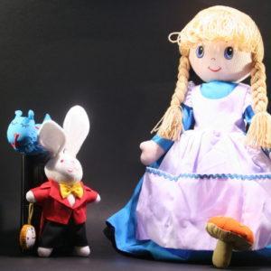 Vertelpop Alice in Wonderland