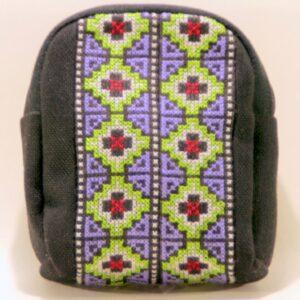 Make up tasje met Hmong patroon