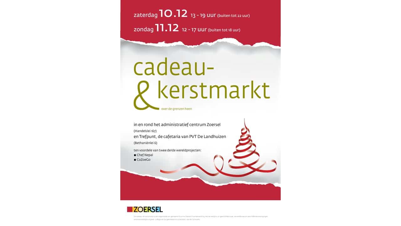 Lees meer over het artikel Cadeau- en Kerstmarkt “over de grenzen heen” in Zoersel