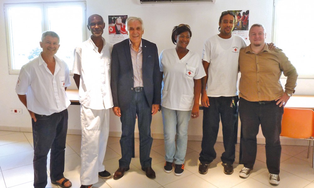 National President of the Red Cross in Saint Martin - Faxinfo