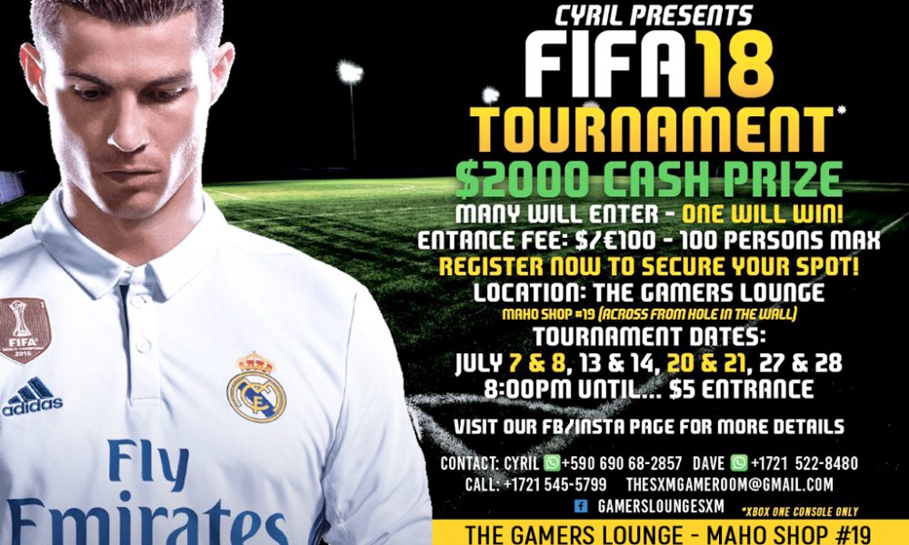 Torneo de fútbol "en línea": ¡El mayor torneo de Fifa 18 en el Caribe  comienza el 7 de julio! - Faxinfo