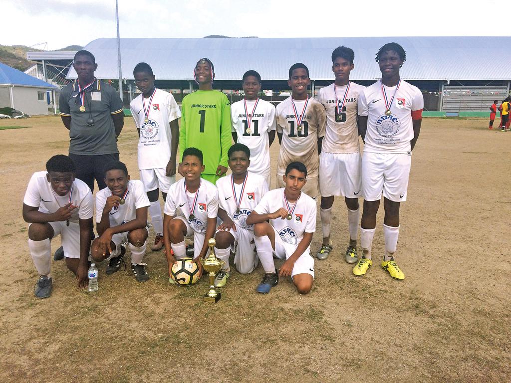 FOOTBALL / Saint-Martin Cup: Juventus (U13), Junior Stars (U15