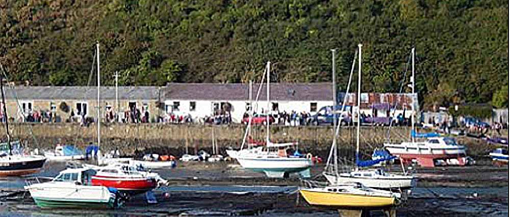 yacht club cafe fishguard menu