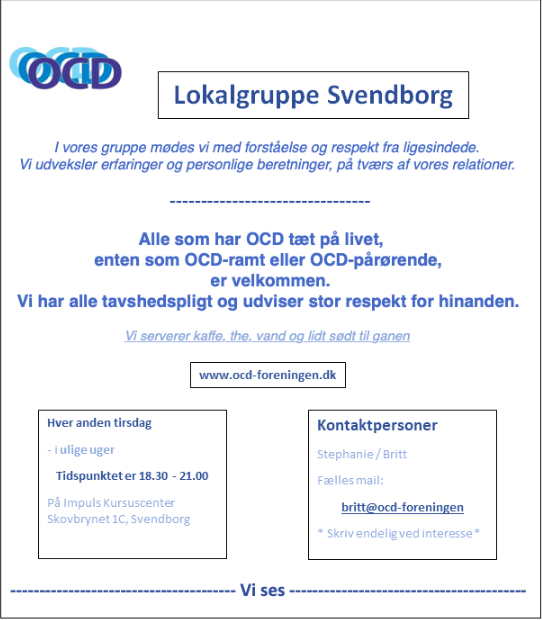 OCD Lokalgruppe Svendborg