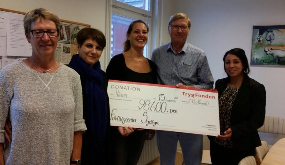 Trygfond donation 2014