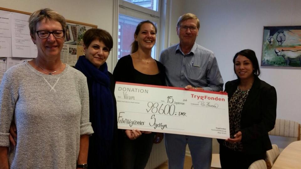 Trygfond donation 2014