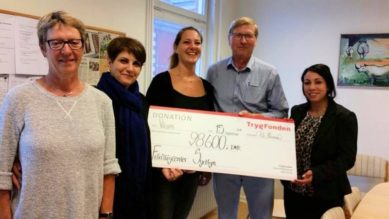 Trygfond donation 2014