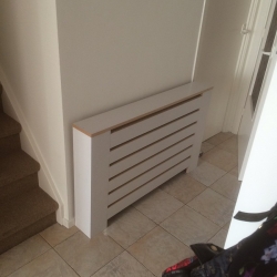 FDTO Bouw - Interieur - radiator in hal aftimmering