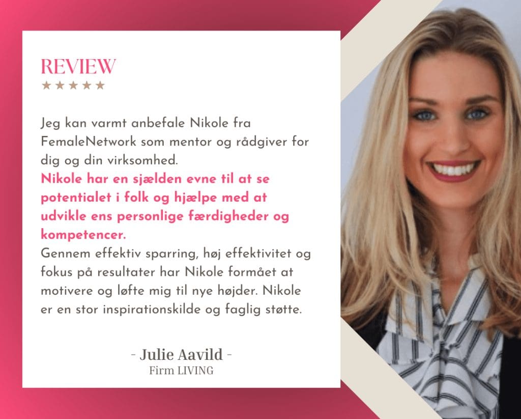 REVIEW. Book møde Femalenetwork. Female Network.