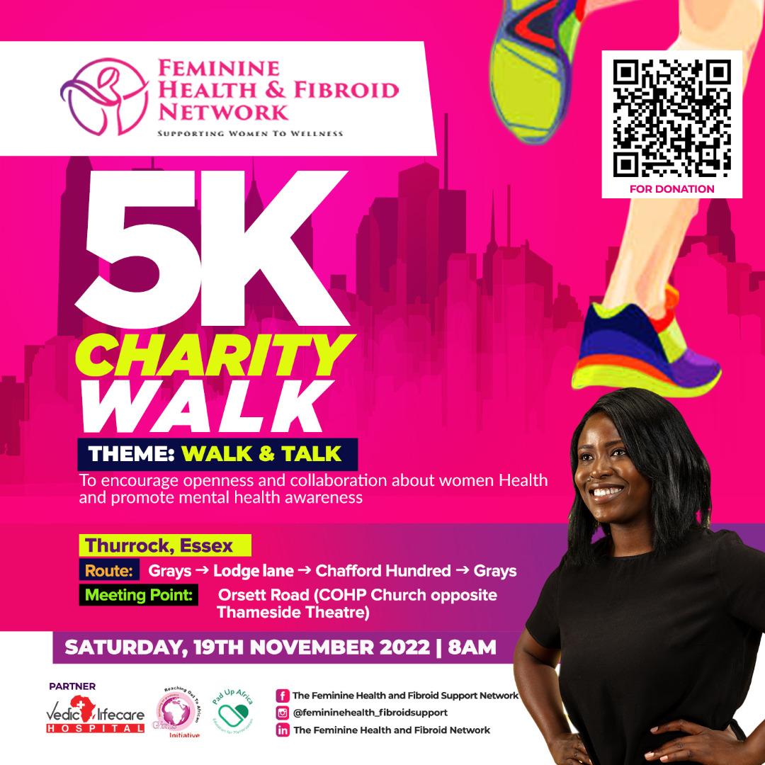 5K CHARITY WALK : Walk & Talk