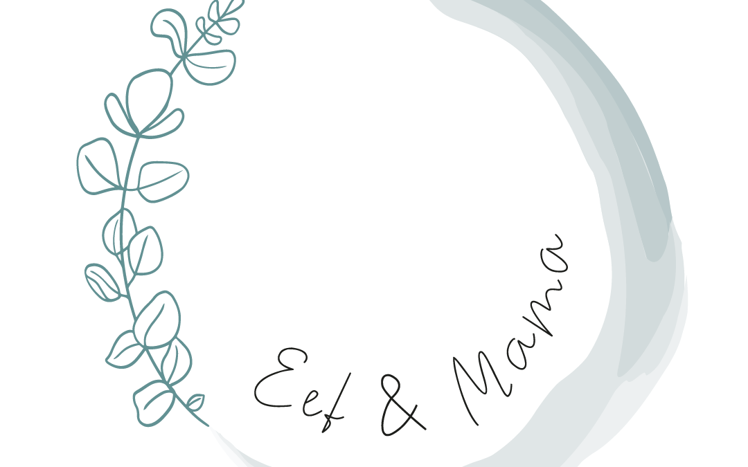 Het logo van Eef & Mama