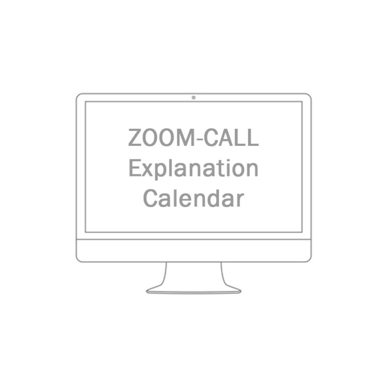 Zoom call calendar explanation (replay) Feng Shui Calendar