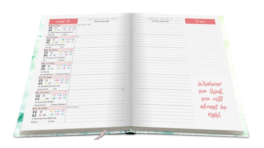 Separate pages for work and private meetings