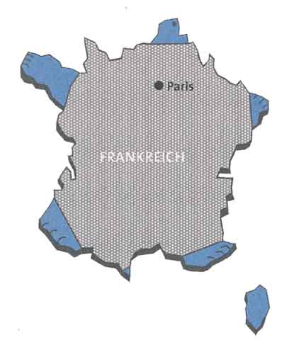 Land-Form Frankreich