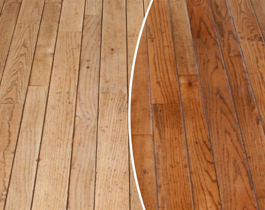 Wooden floor sanding