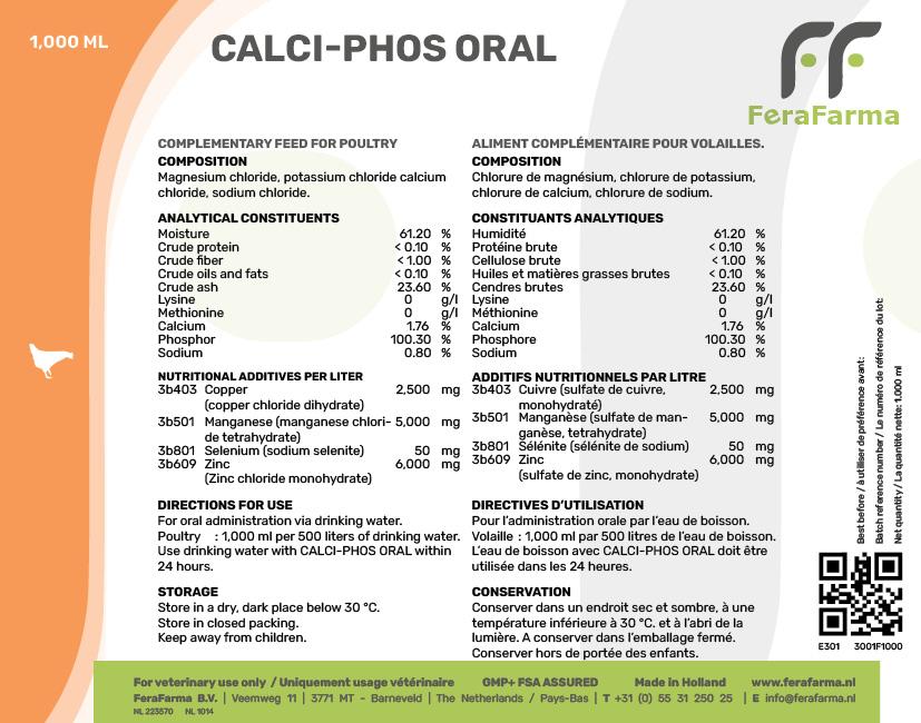 Calciphos CALCI-PHOS ORAL | Ferafarma