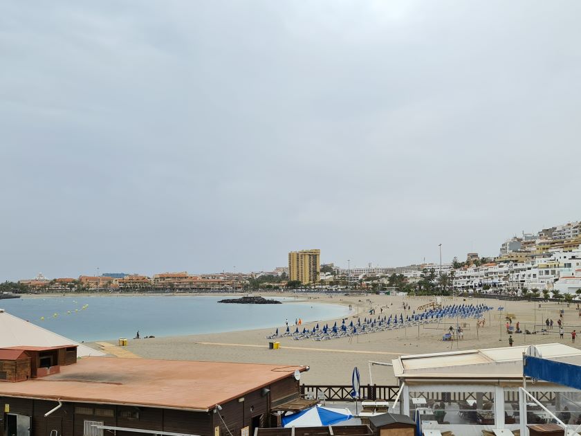 Playa de las Vistas. Los Cristianos og Playa de las Américas