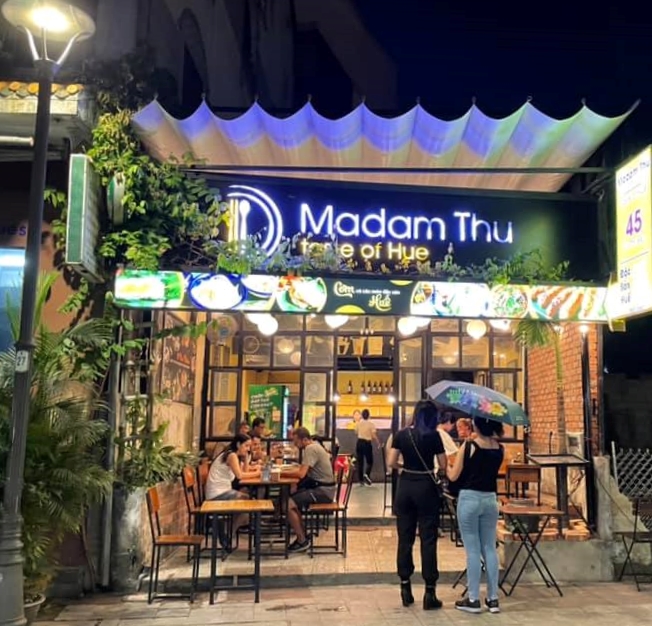 Madam Thu. Restaurant Hue, Vietnam