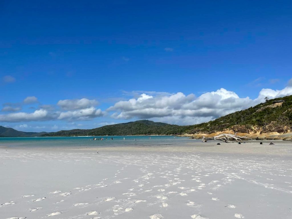 Whitehaven beach.
