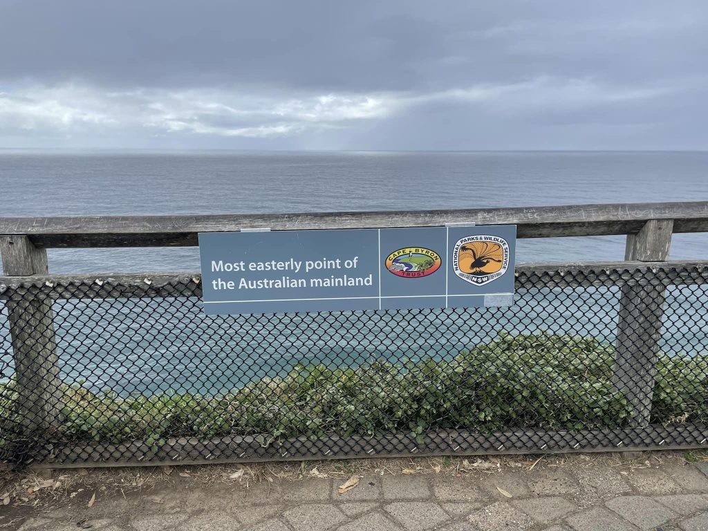 Byron Bay. Australiens østligste punkt.