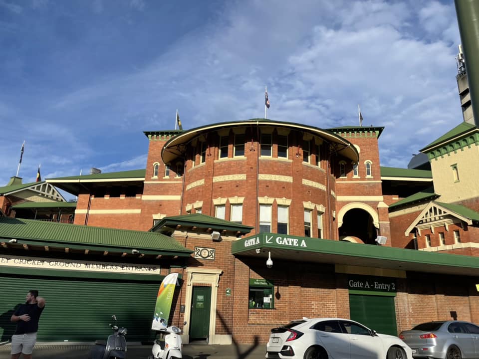 Vandretur i Sydney. Sydney cricket ground