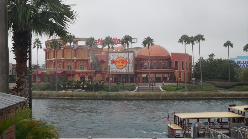 Florida. Billede af Hard Rock Café Orlando. Verdens største Hard Rock