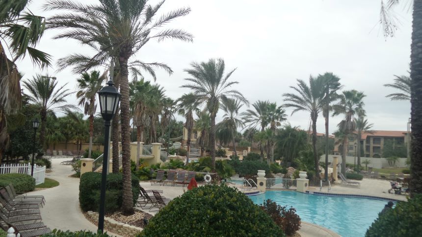 Florida. Regal Palms resort. Billede af poolen.