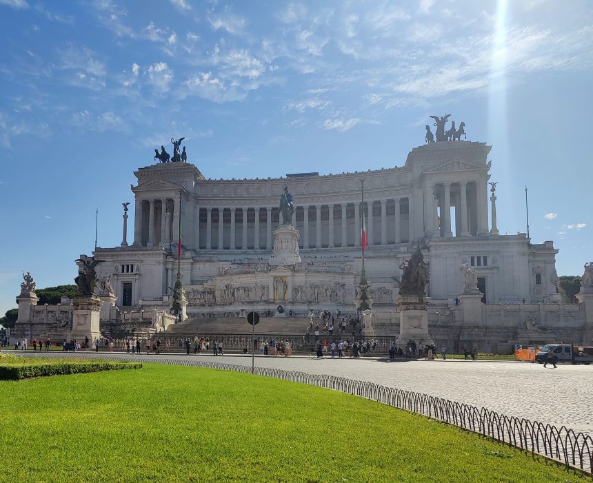 Billede af Vitore Emanuellle monumentet. MSC Fantasia - Grand Voyages. Okt-nov 2022