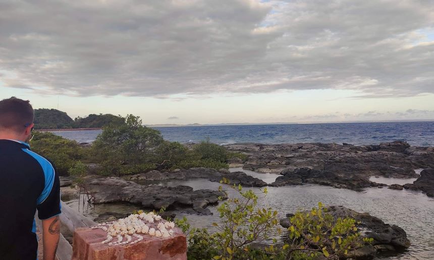 Salvador i Brasilien. Billede af kysten