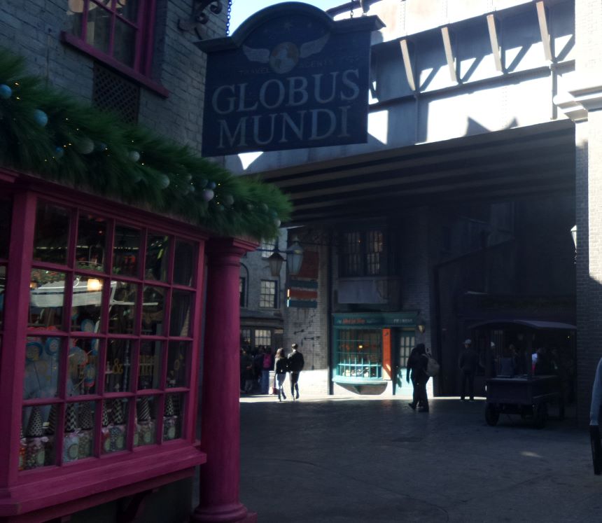 Universal Studios Orlando. Globus Mundi