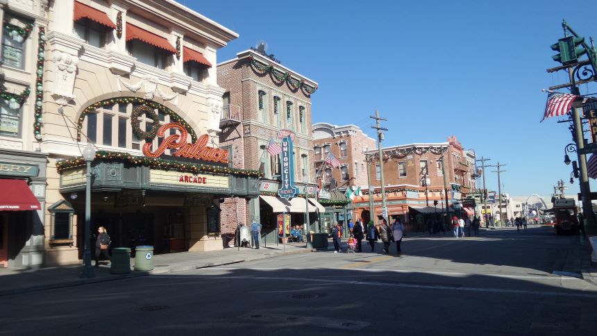 Universal Studios Orlando. Filmkulisse