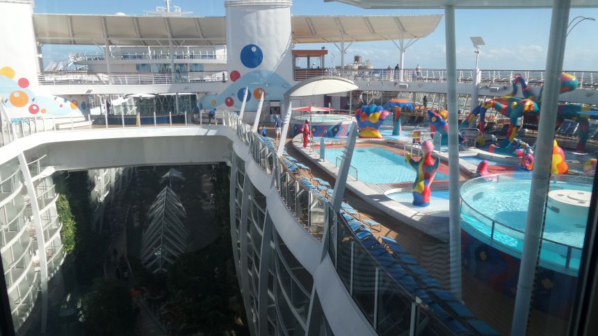 Oasis of the Seas i billeder. Endelig ombord. A dream come true