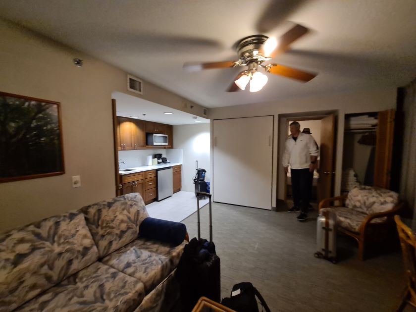 Billede fra lejligheden i Honolulu