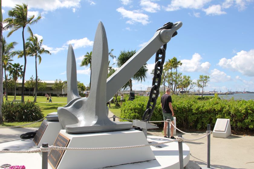 Ankeret fra USS Arizona.