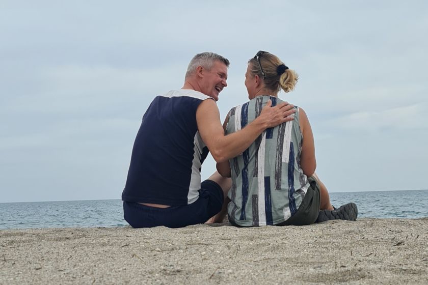 Rejseblog. Vera Playa, Almeria, Spanien – Vores hverdag under solen. kærestetid på stranden