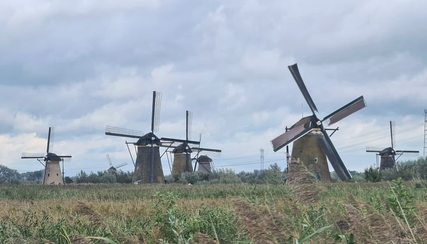 Vindmøllerne i Kinderdijk