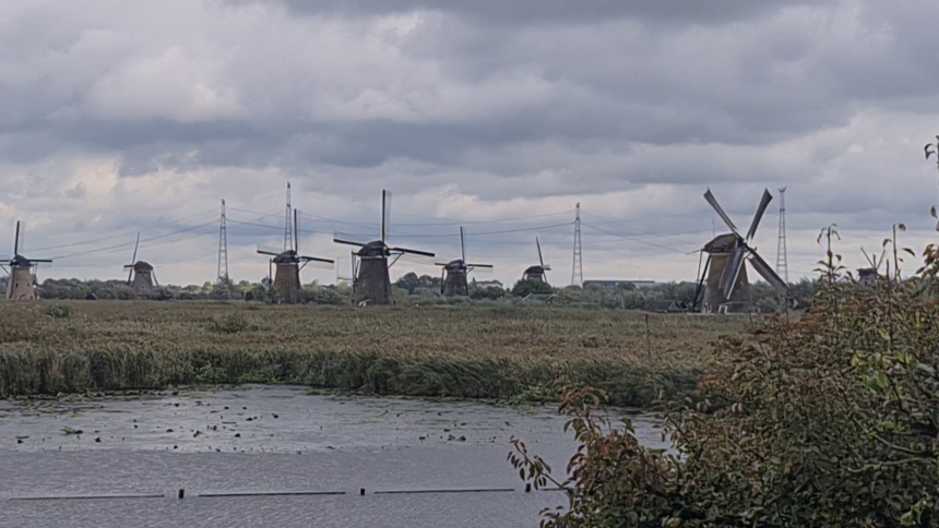 Møllerne ved Kinderdijk. Holland – landet der altid finder løsninger