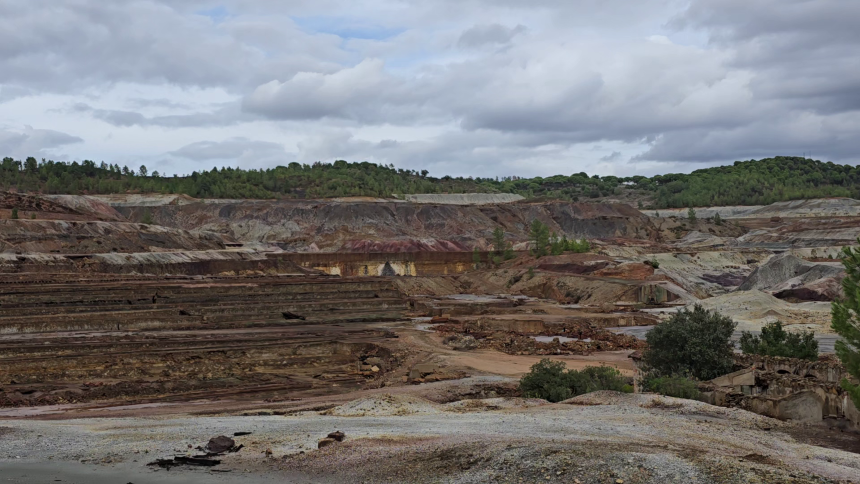 Udgravninger langs Rio Tinto Spanien