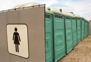 festival sanitary toilets