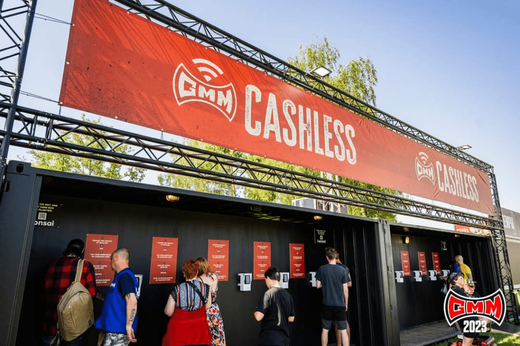 cashless payment graspop festival