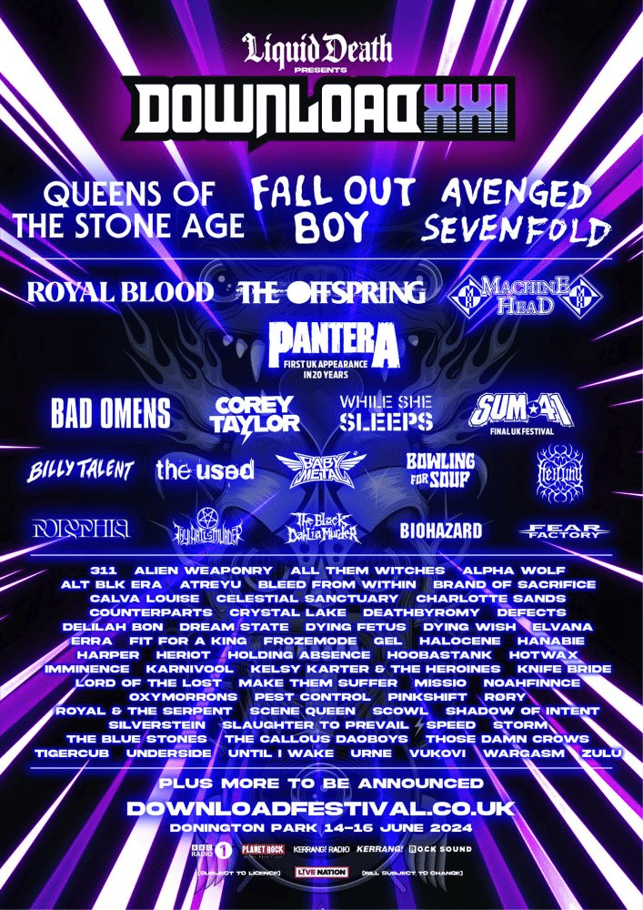 Download Festival Lineup 2024
