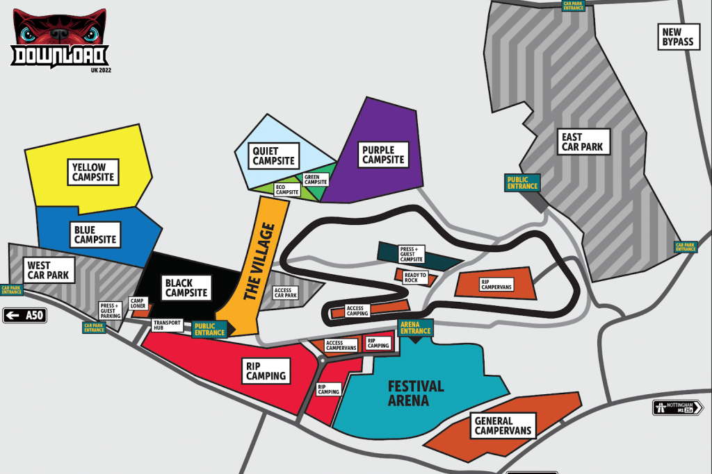 Download Festival Map