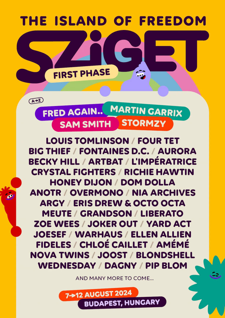 Sziget Festival 2024 Lineup and More Information