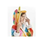 Unicorn Partystar Badjas +Gratis Regenponcho