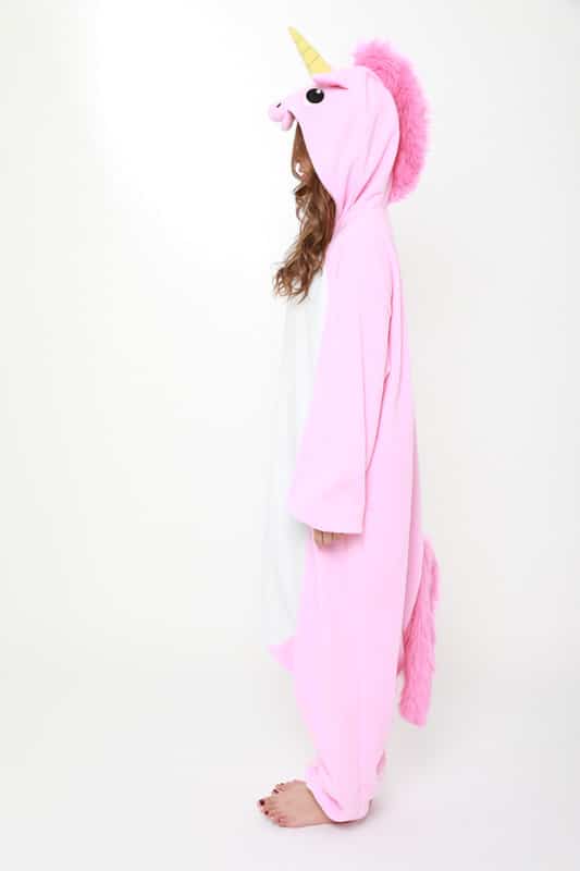 Roze eenhoorn onesie (Premium)