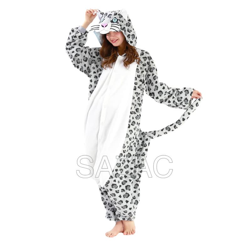 Sneeuw Luipaard Onesie (Premium)