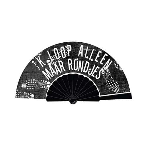 Deluxe Waaier - Ik loop alleen maar rondjes